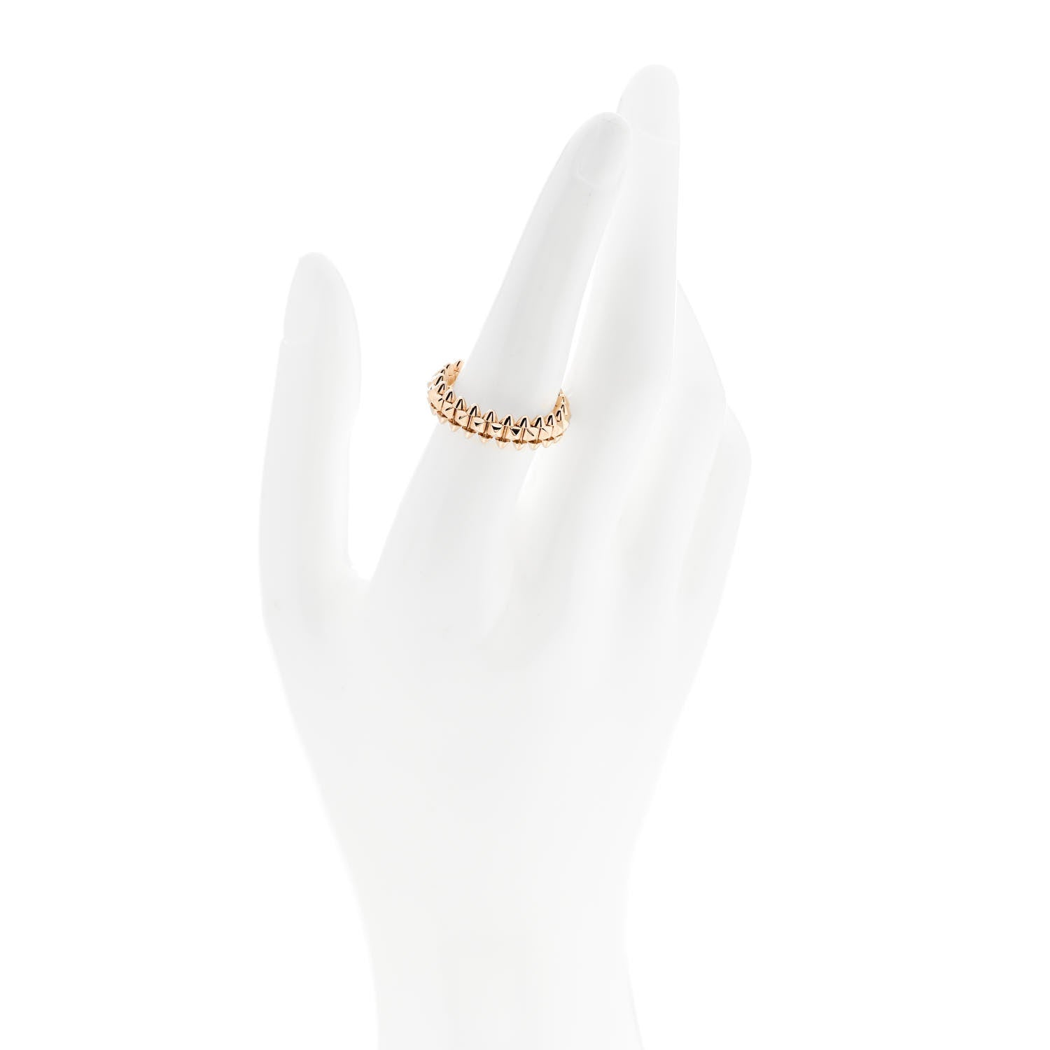 Cartier 18K Pink Gold SM Clash De Cartier Ring 56 7.5 2 of 5