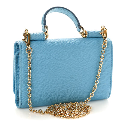 Dolce & Gabbana Dauphine Mini Von Bag Light Blue 3 of 8