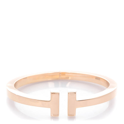 Tiffany 18K Rose Gold T Square Bracelet 1 of 5