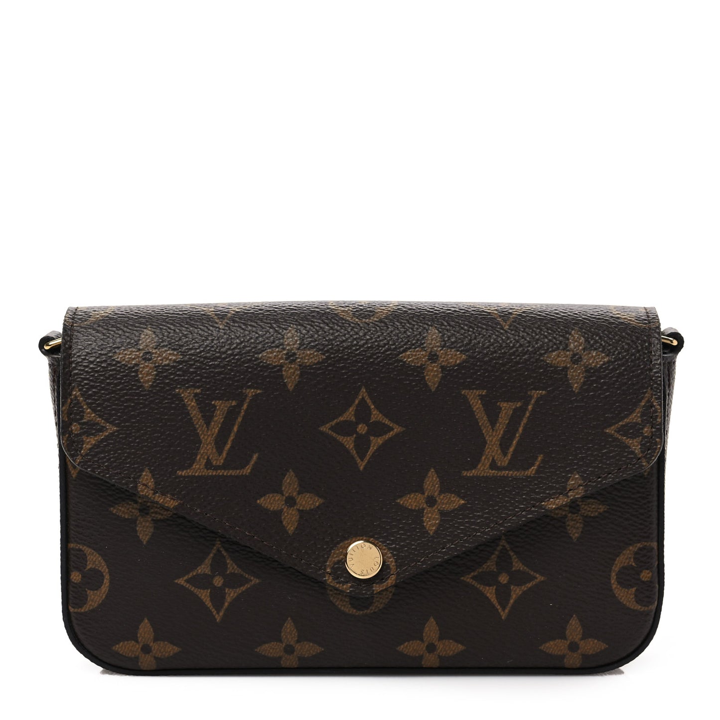 Monogram Felicie Strap & Go Felicie Pochette Kaki