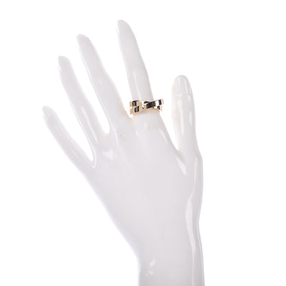 Cartier 18K Yellow Gold 9mm Paris Nouvelle Vague Ring 56 7.5 2 of 4
