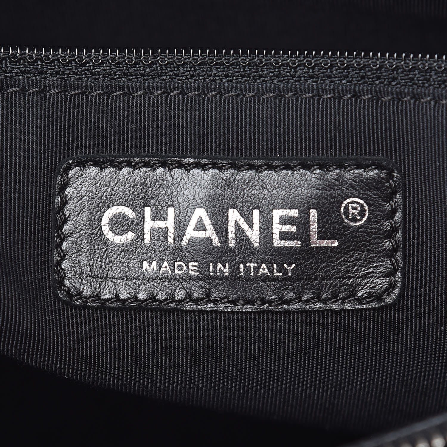 Chanel Caviar Quilted Grand Shopping Tote GST Black 8 of 9