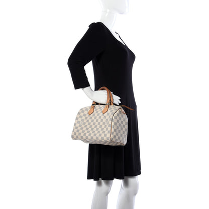 Louis Vuitton Damier Azur Speedy 25 2 of 22