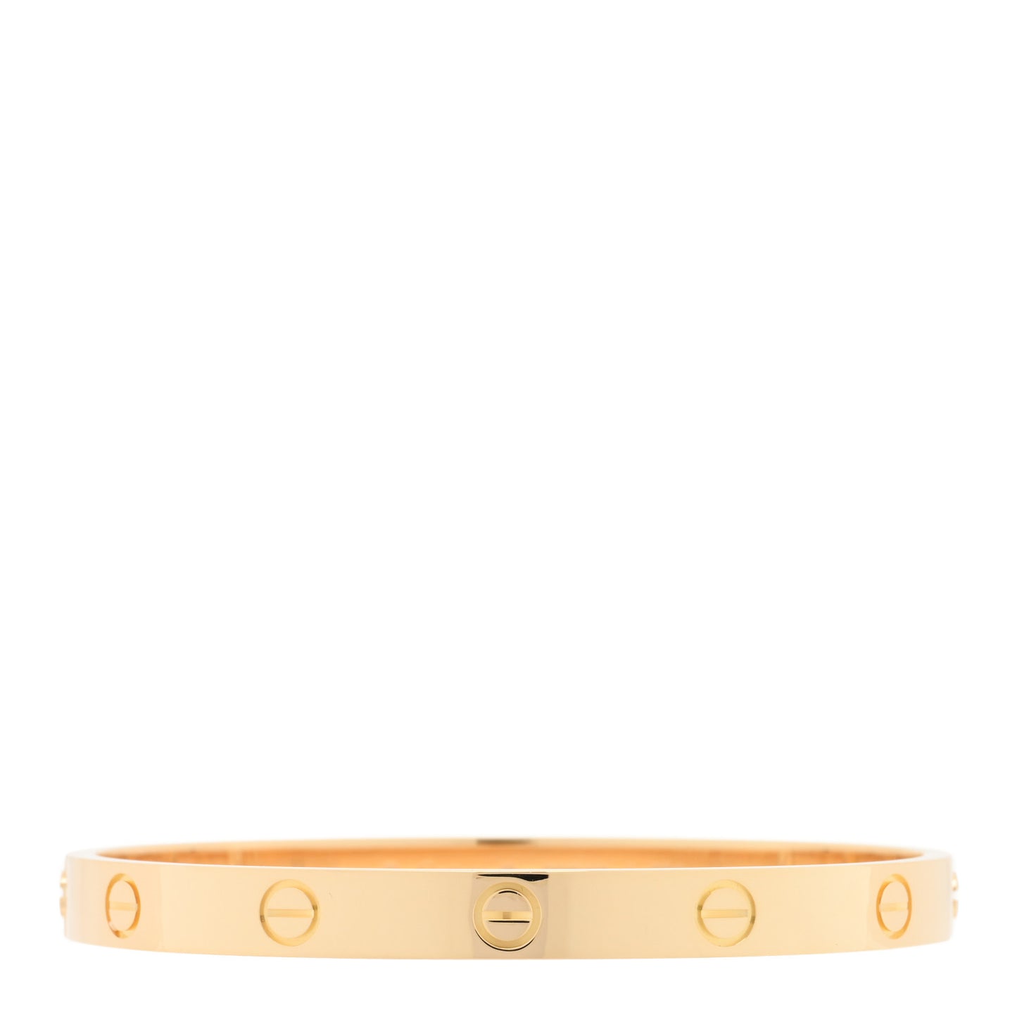 18K Yellow Gold LOVE Bracelet 17