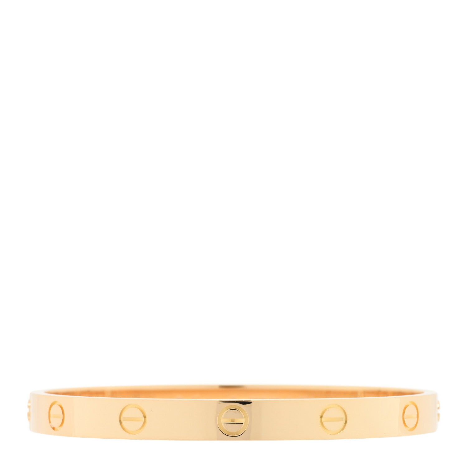 Cartier 18K Yellow Gold LOVE Bracelet 17 1 of 5
