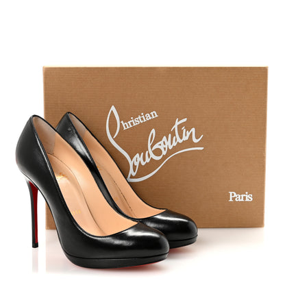Christian Louboutin Kid Filo 120 Pumps 35.5 Black 9 of 9