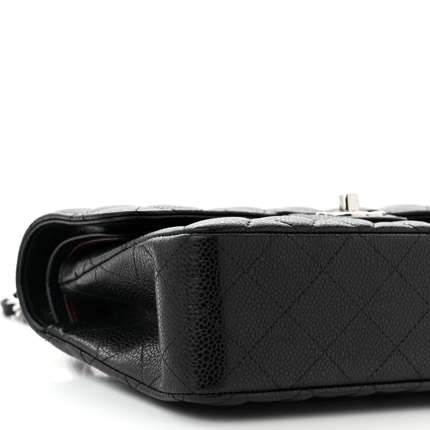 Chanel Caviar Quilted Small Double Flap Black 9 of 10