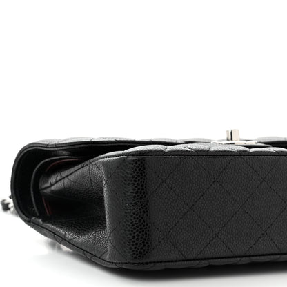 Chanel Caviar Quilted Small Double Flap Black 9 of 10