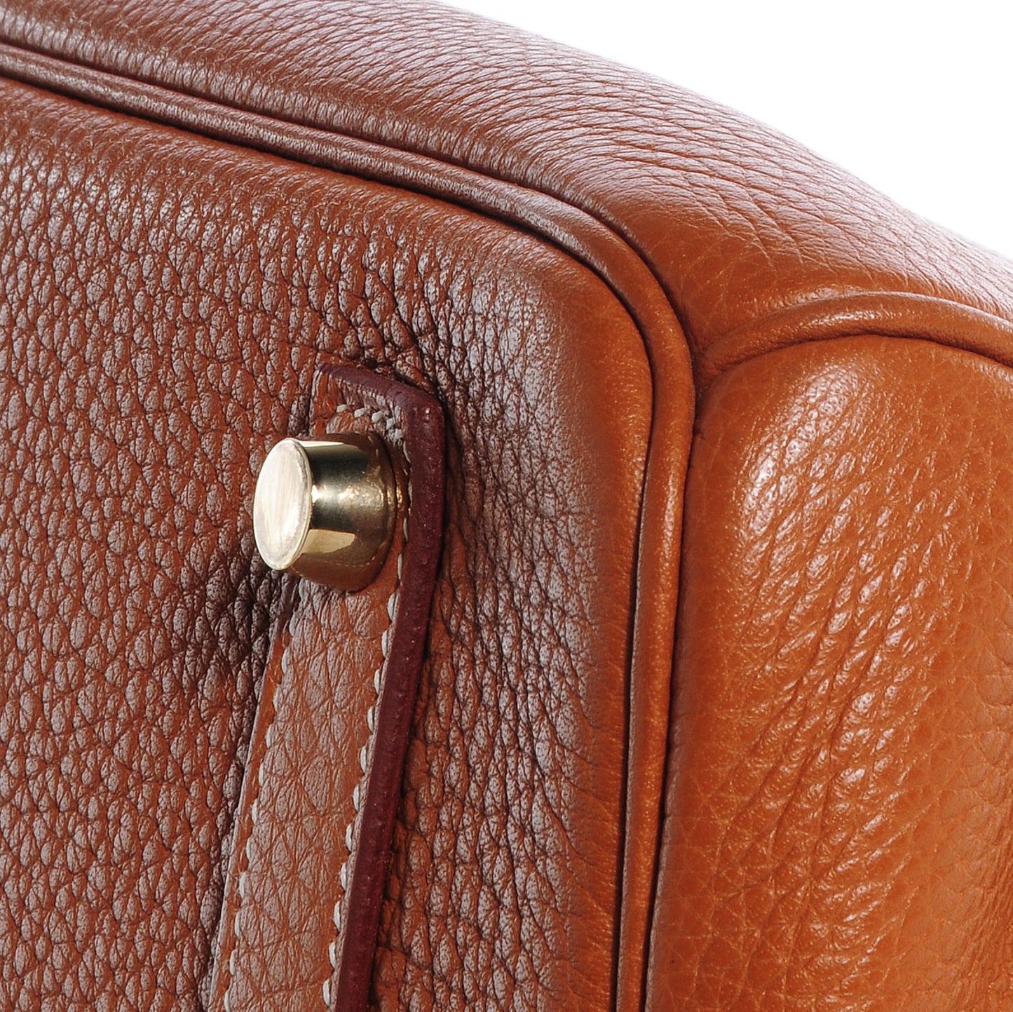 Taurillon Clemence Birkin 35 Gold