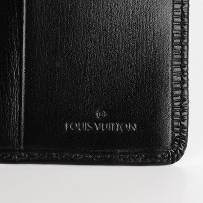 Louis Vuitton Epi 6 Card Billfold Wallet Black 6 of 7