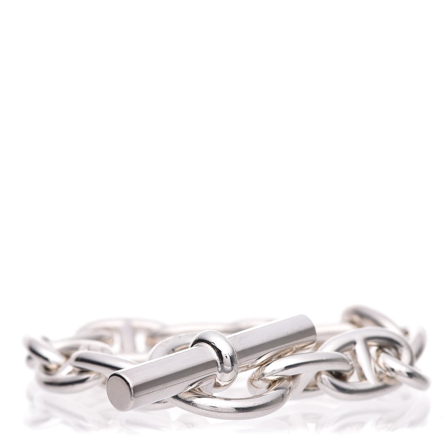 Sterling Silver Small Chaine D'Ancre Bracelet 18