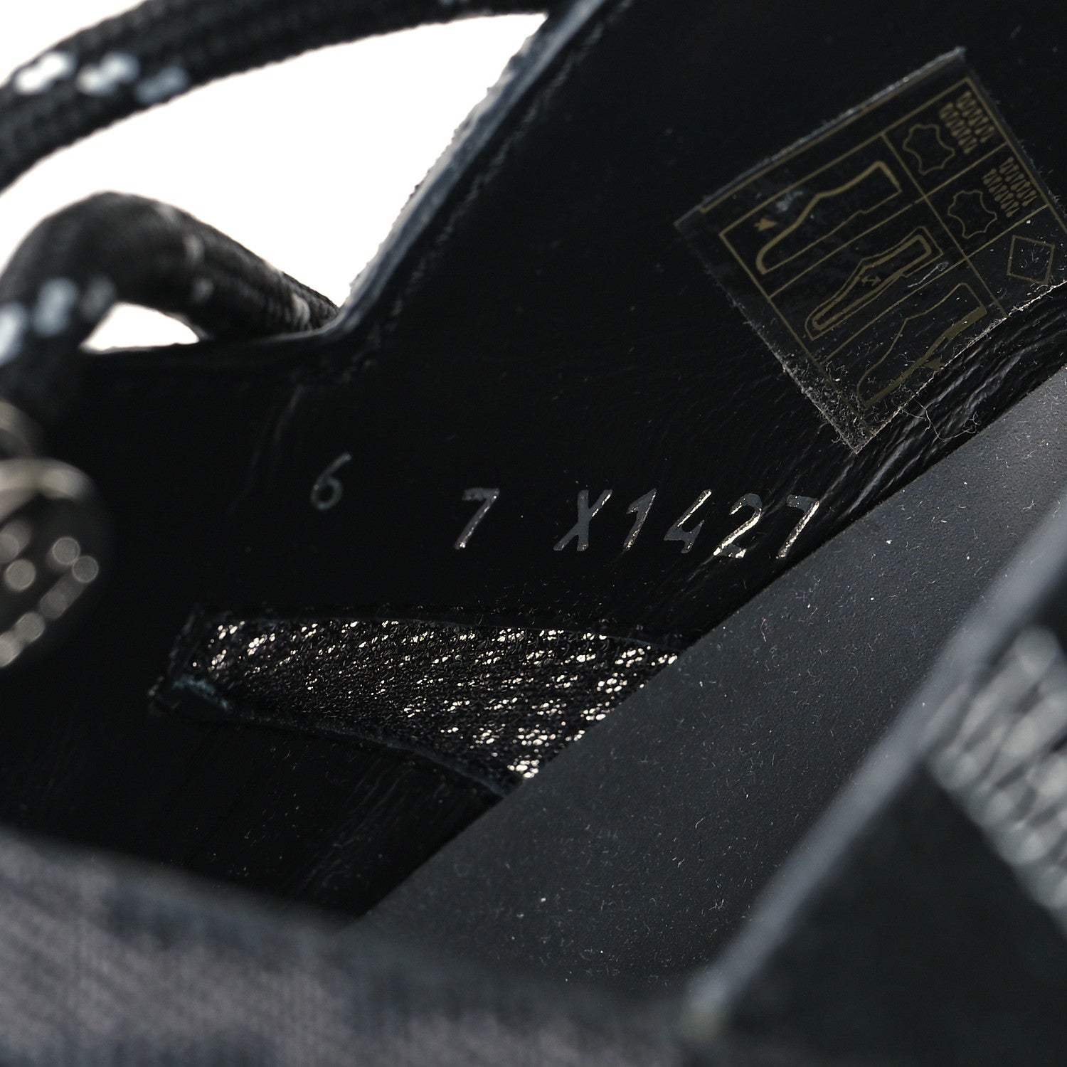 Fendi Technical Fabric Jacquard Mesh FF Mens Fendi Force Slingback Sandals 6 Black Grigio 7 of 10