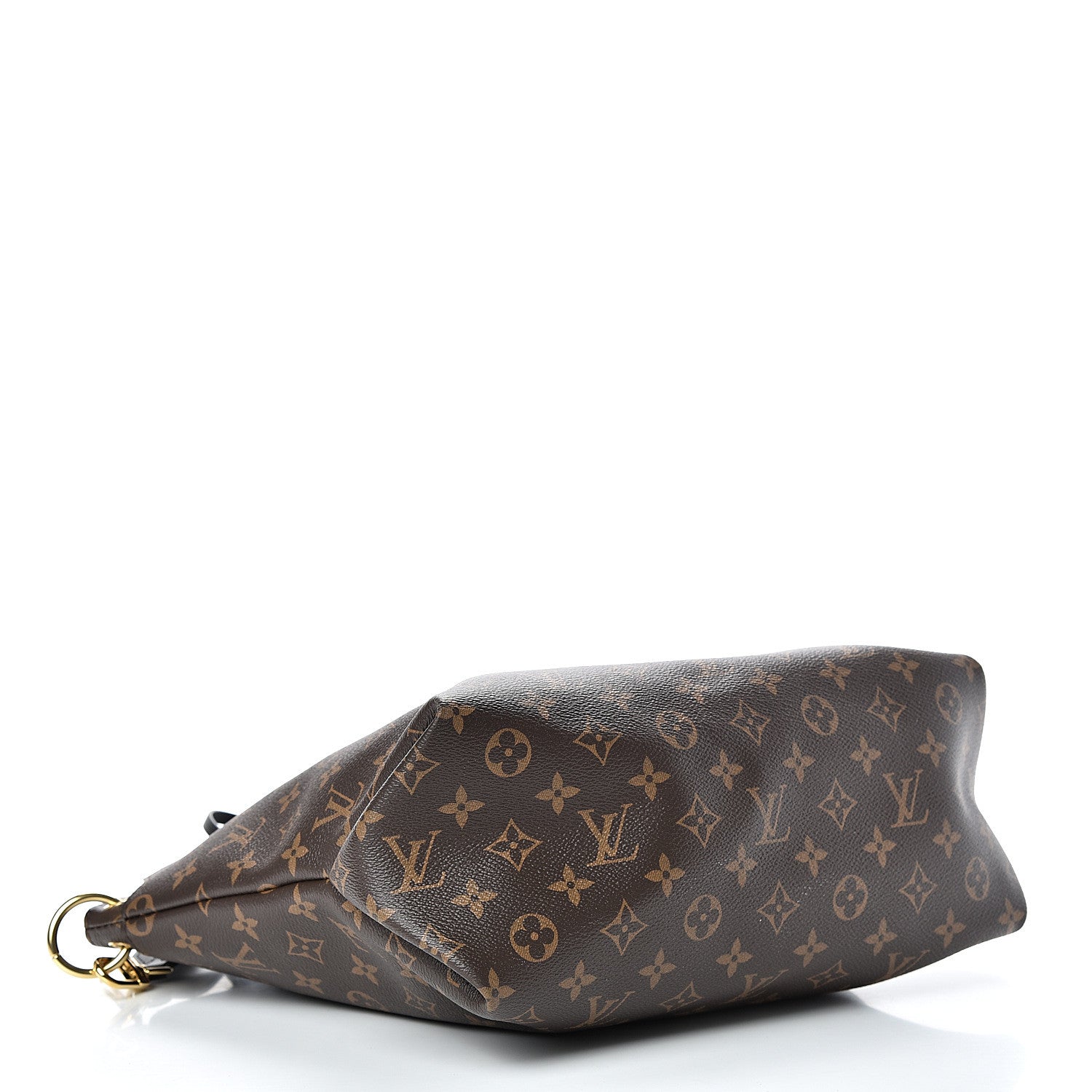 Louis Vuitton Monogram Flower Zipped Tote MM Black 3 of 9