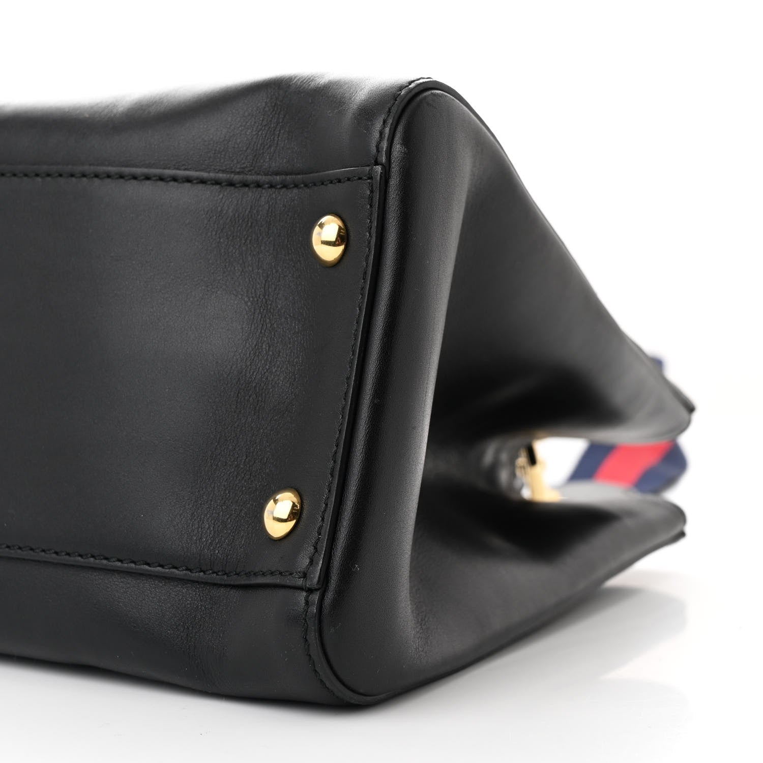 Gucci Calfskin Large Sylvie Top Handle Tote Black 11 of 12