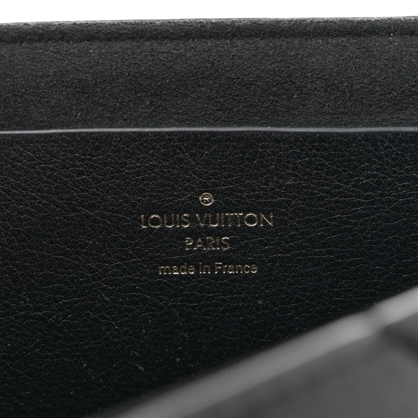 Calfskin Love Note Black