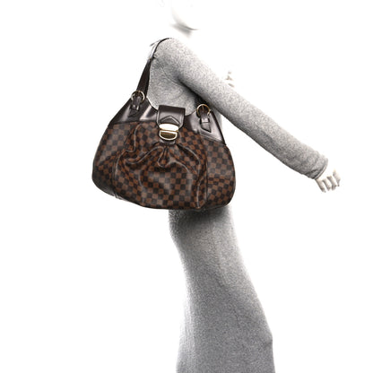 Louis Vuitton Damier Ebene Sistina GM 2 of 9