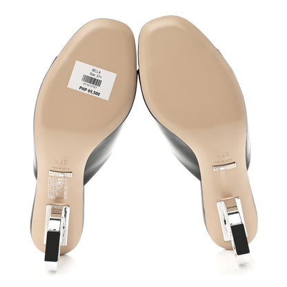 Gucci Malaga Kid Interlocking G Sandals 37.5 Black 6 of 10