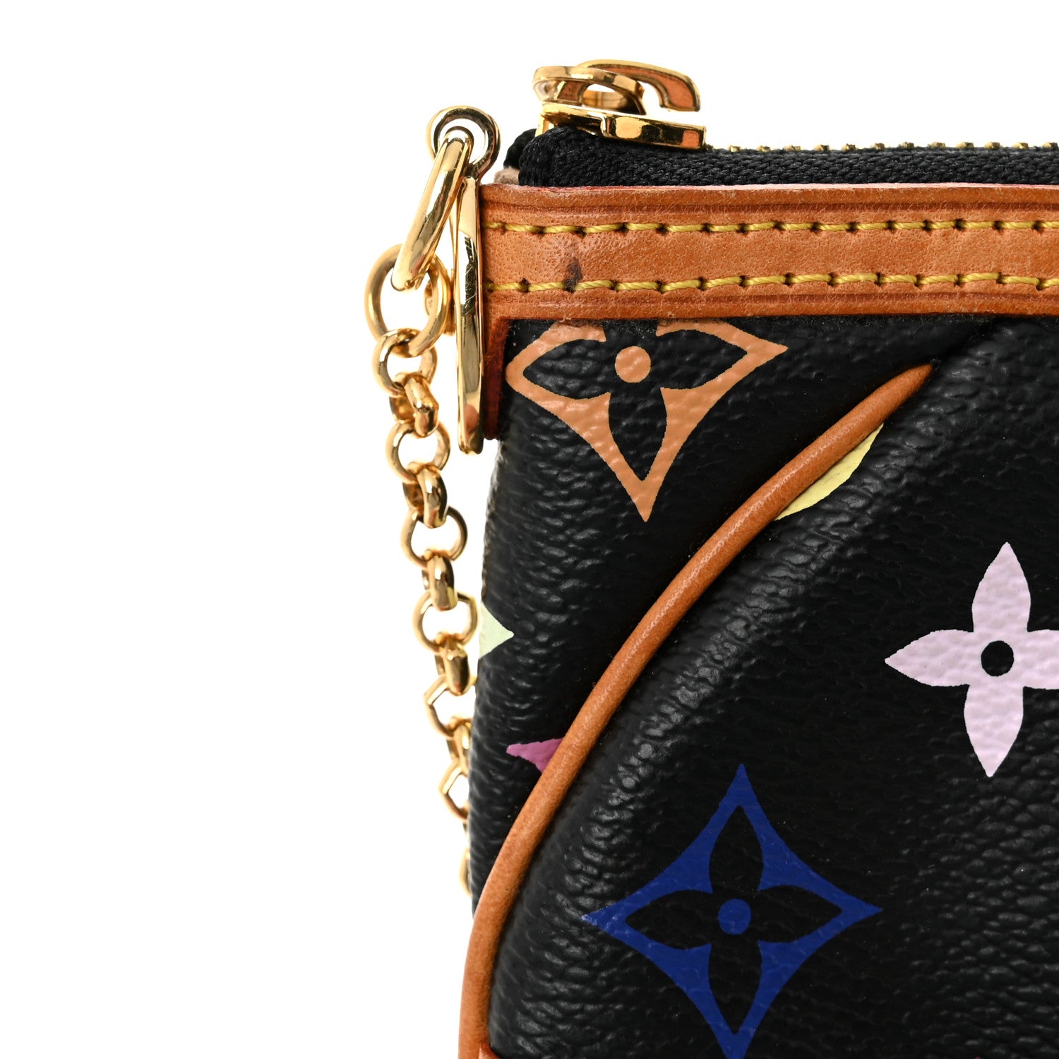 Louis Vuitton Monogram Multicolor Pochette Milla MM Black 14 of 14
