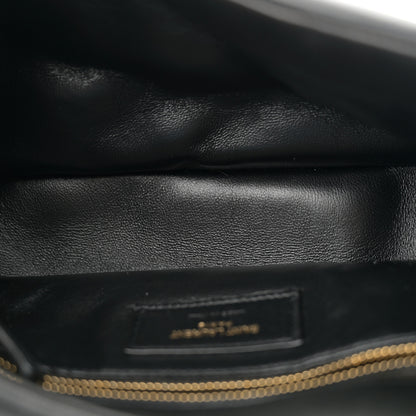 Saint Laurent Padded Lambskin Le 5 A 7 Hobo Black 5 of 11