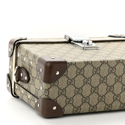 Gucci GG Supreme Monogram Globe-Trotter Beauty Case Brown 9 of 13