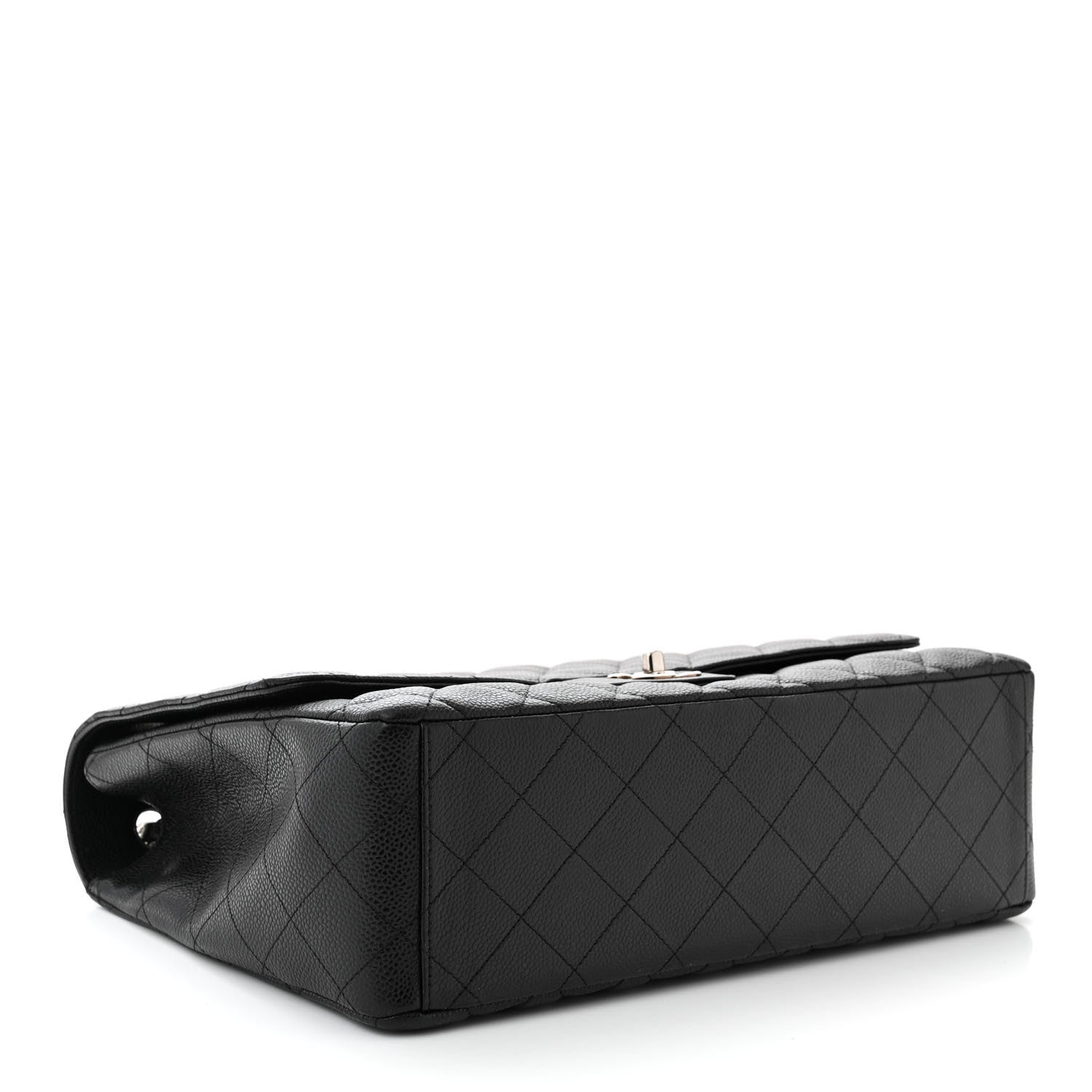 Chanel Caviar Quilted Maxi Single Flap Black 4 of 11