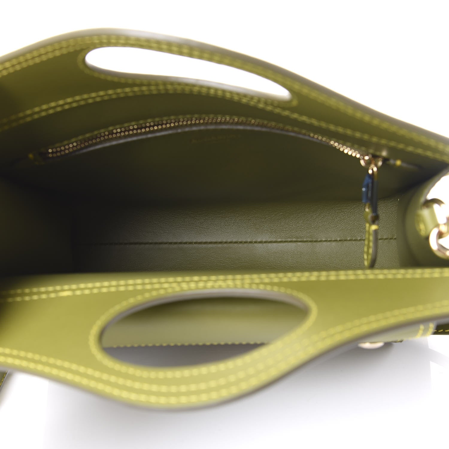 Burberry Smooth Calfskin Mini Pocket Bag Juniper Green 4 of 8