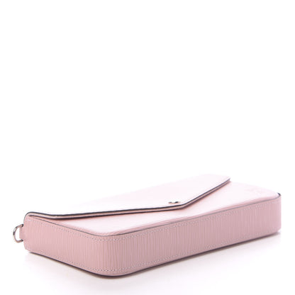 Louis Vuitton Epi Pochette Felicie Rose Ballerine 4 of 9