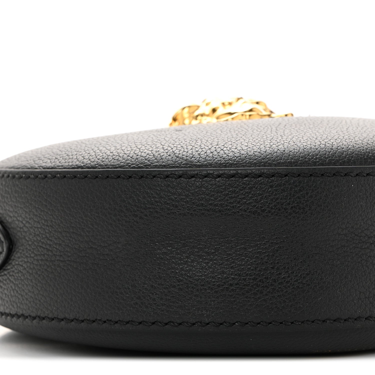 Versace Calfskin La Medusa Round Camera Bag Black 8 of 12