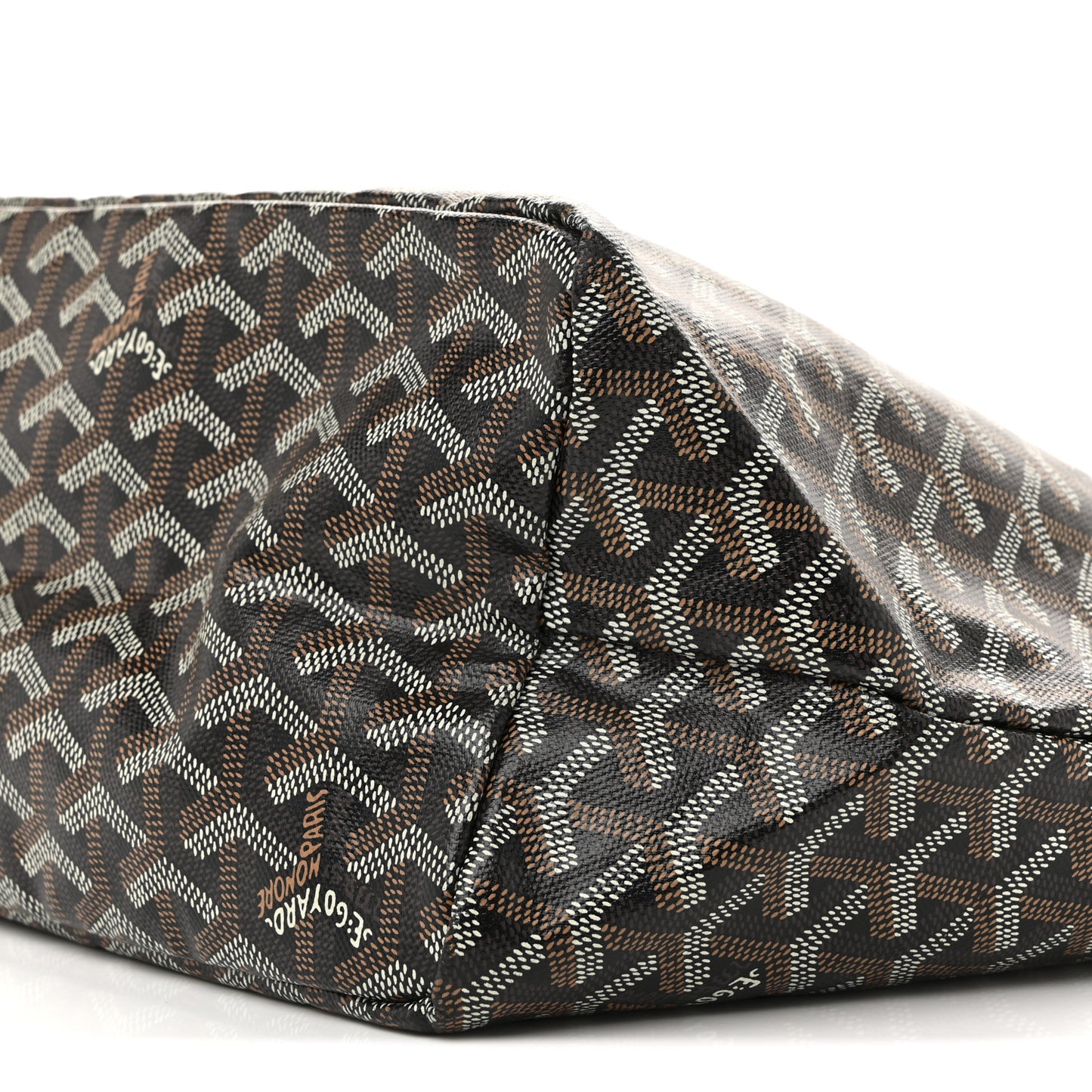 Goyardine Saint Louis PM Black Gold