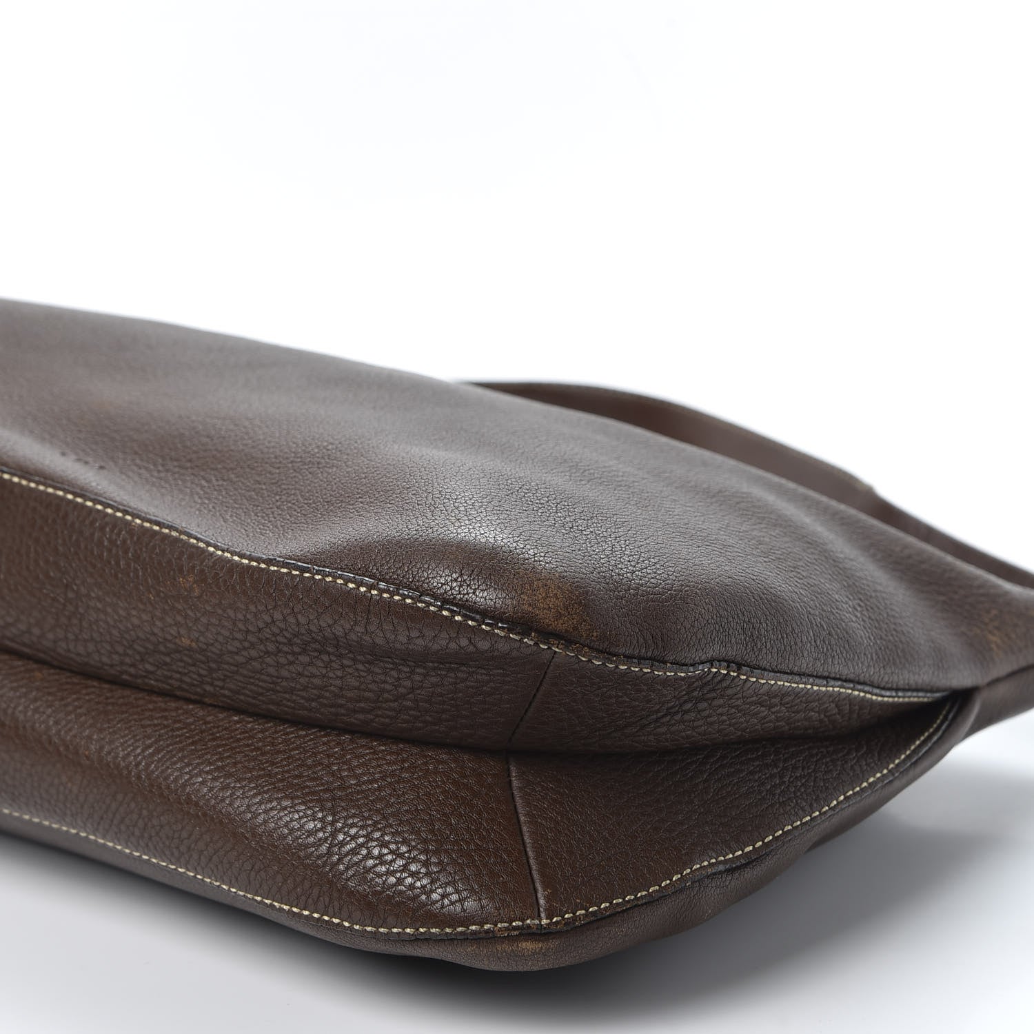 Prada Vitello Daino Shoulder Bag Bruciato 6 of 11