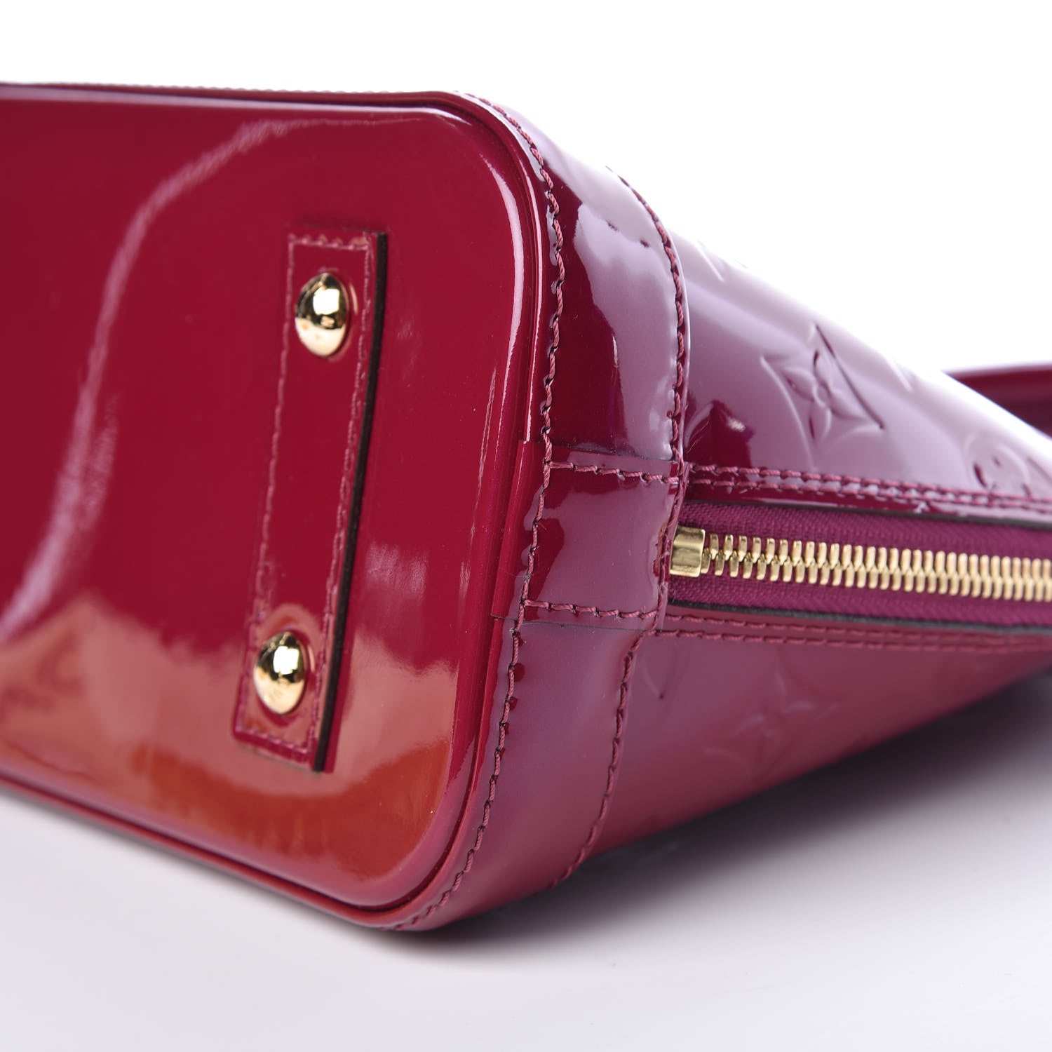 Louis Vuitton Vernis Alma BB Magenta 6 of 9