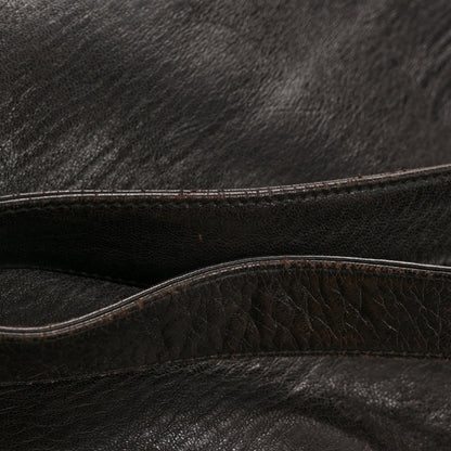 Chanel Lambskin Flap Shoulder Bag Black 12 of 14