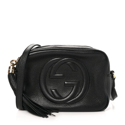 Gucci Pebbled Calfskin Small Soho Disco Bag Black 1 of 11