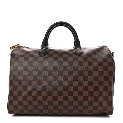 Louis Vuitton Damier Ebene Speedy Bandouliere 35 1 of 10