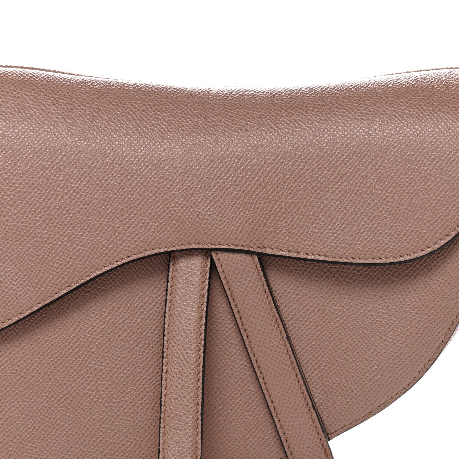 Christian Dior Grained Calfskin Saddle Bag Fard 8 of 13