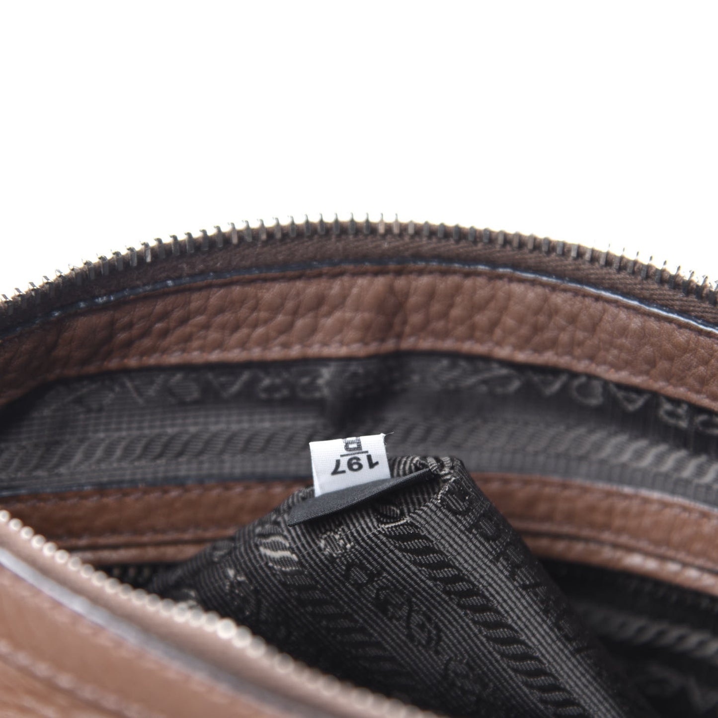 Vitello Daino Shopping Satchel Palissandro