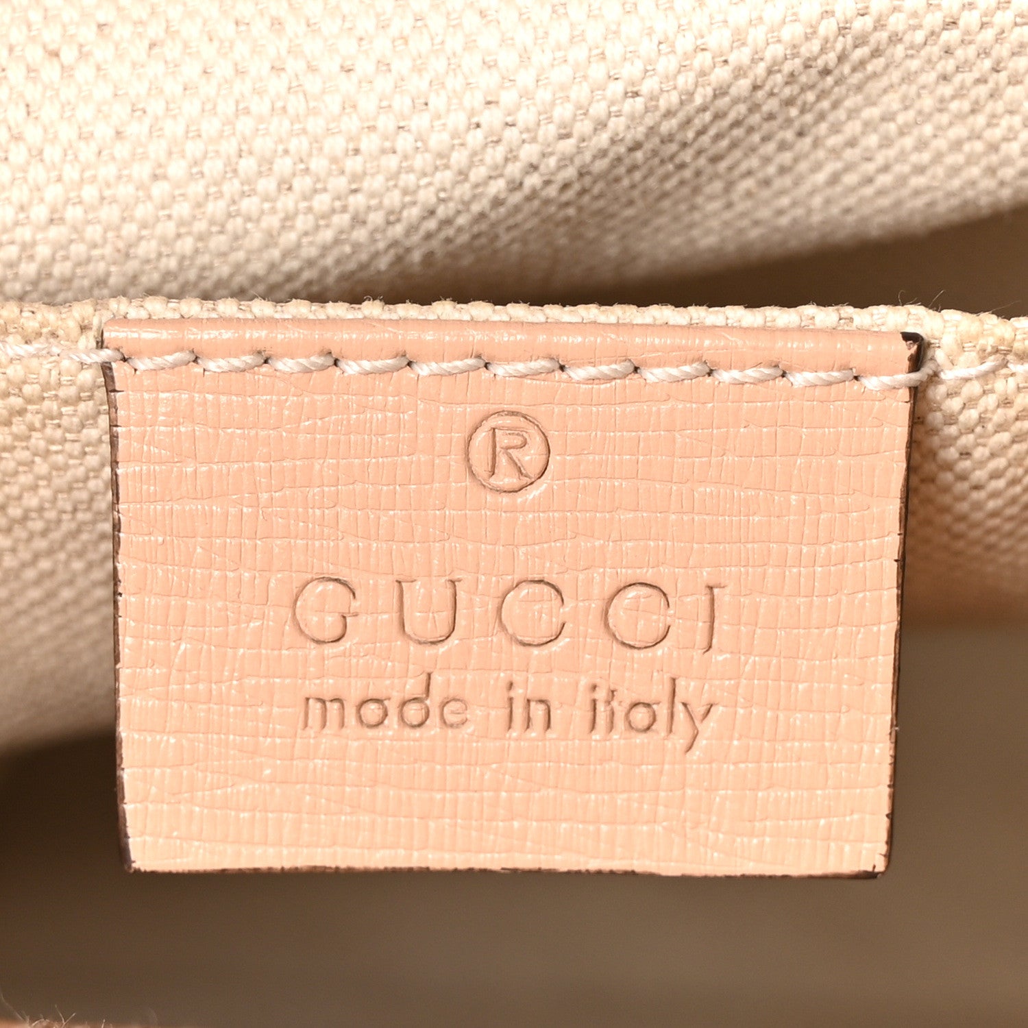 Gucci Shangai Calfskin Blooms Print Mini Bamboo Shopper Tote Pink Apricot Multicolor 6 of 10