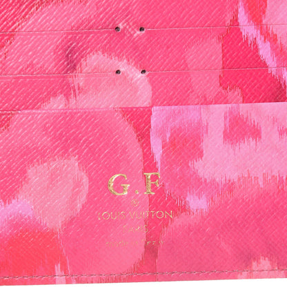 Louis Vuitton Monogram Articles de Voyage Ikat Insolite Wallet Rose Indien 6 of 8