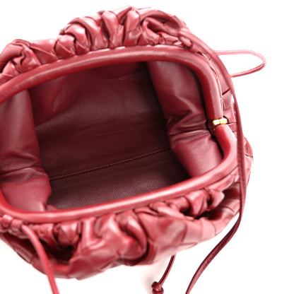 Bottega Veneta Nappa Intrecciato The Mini Pouch Bordeaux 5 of 10