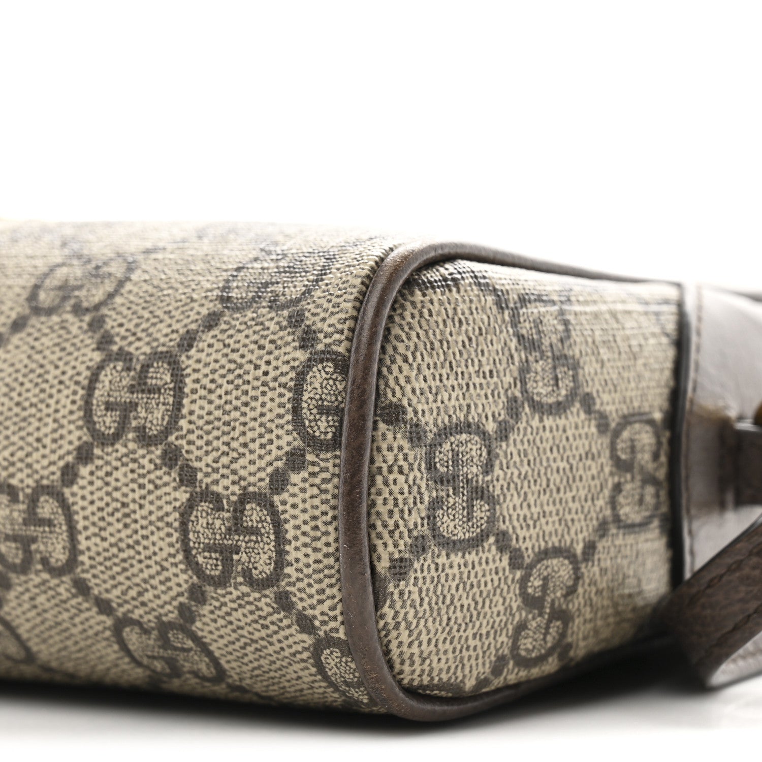 Gucci GG Supreme Monogram Textured Calfskin Super Mini Ophidia