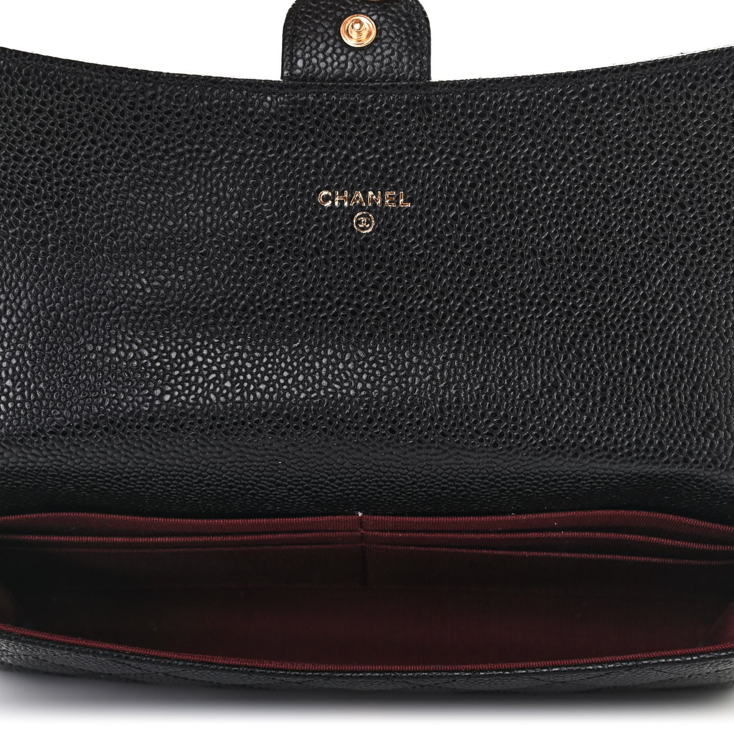 Chanel Caviar Quilted Travel Wallet Black 6 of 9