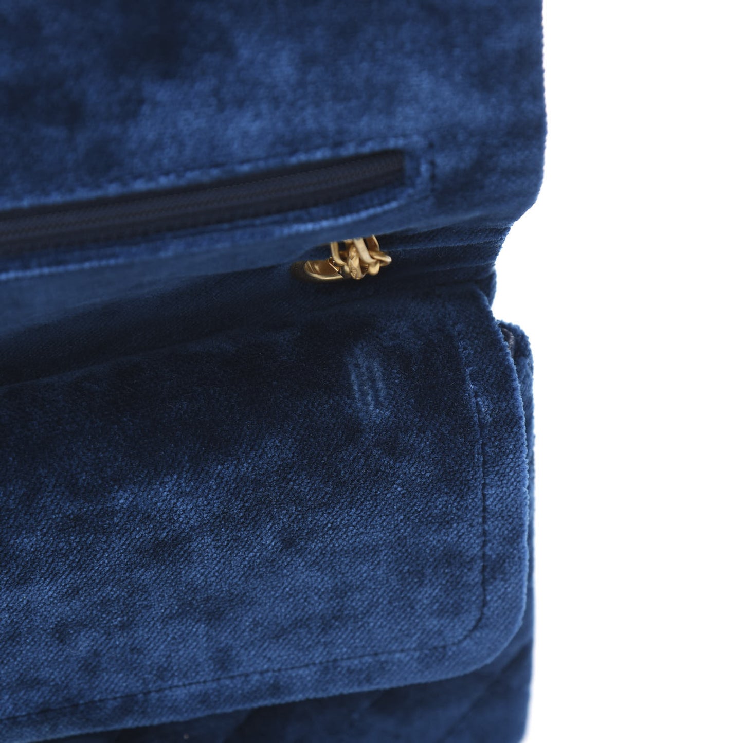 Velvet Quilted 2.55 Reissue 225 Flap Blue