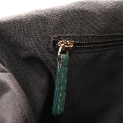 Fendi Metallic Calfskin Crossbody Green 11 of 14