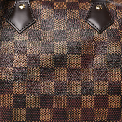Louis Vuitton Damier Ebene Speedy Bandouliere 25 7 of 9