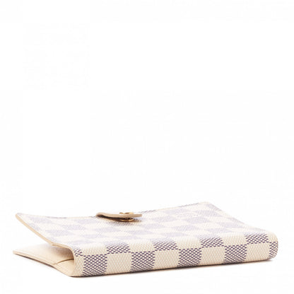 Louis Vuitton Damier Azur Small Ring Agenda Cover 3 of 8