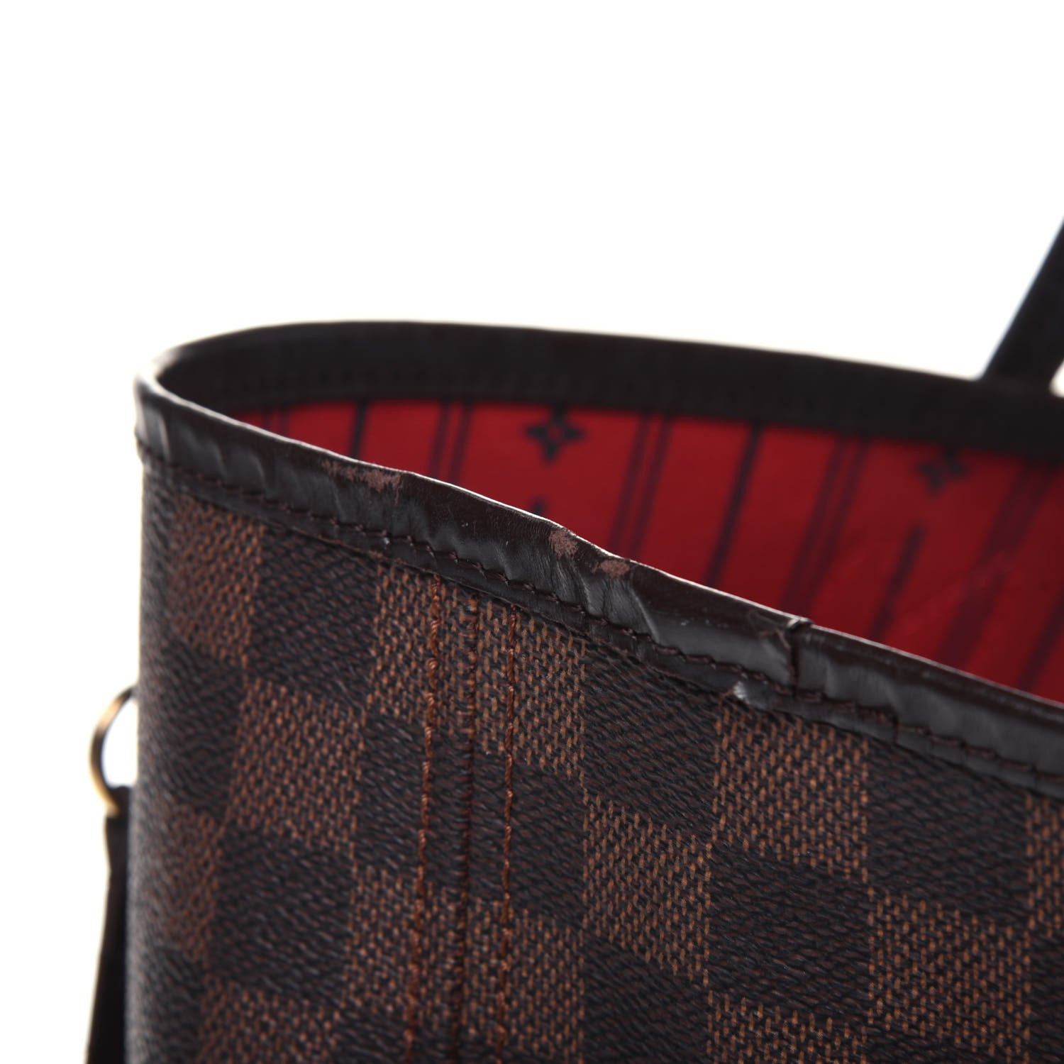 Louis Vuitton Damier Ebene Neverfull GM 28 of 32