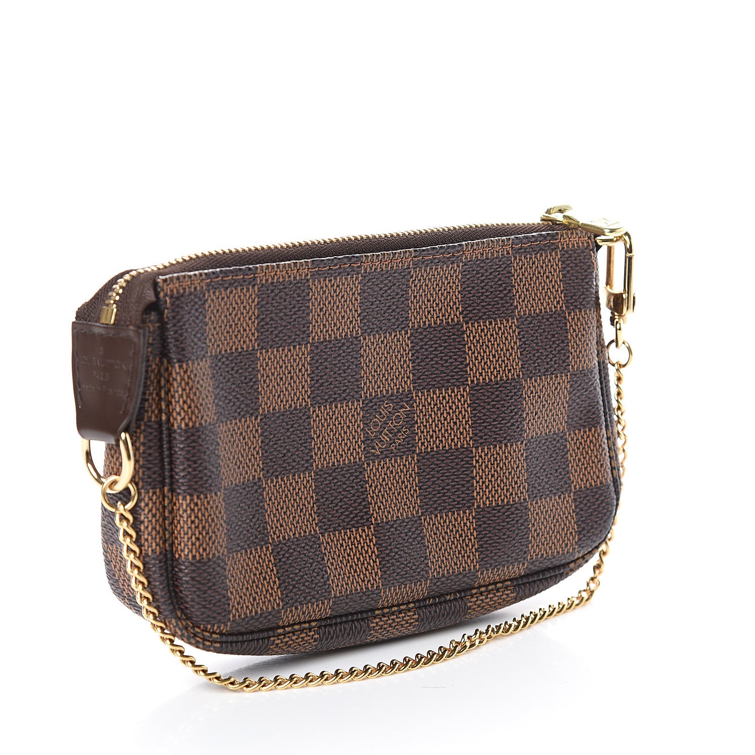 Louis Vuitton Damier Ebene Mini Pochette Accessories 2 of 6
