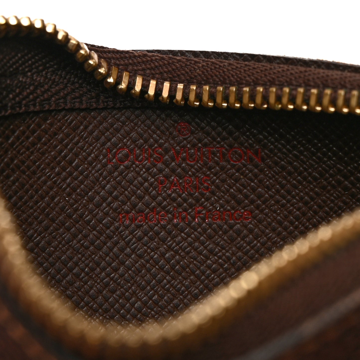 Damier Ebene Key Pouch