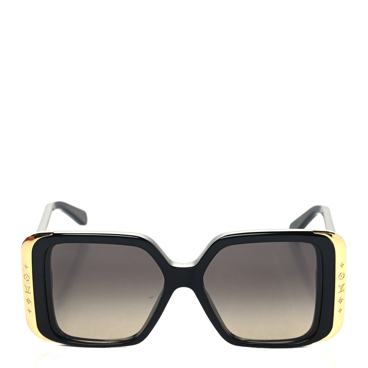 Louis Vuitton Acetate LV Moon Square Sunglasses Z1664W Black 2 of 9