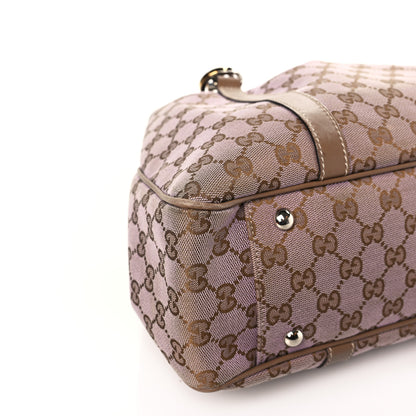 Gucci Monogram Medium Twins Tote Purple 10 of 16